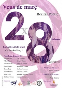 Tres generacions de poetesses i poetes reunits a ‘Veus de març’