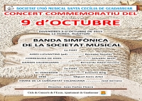 Concert del 9 d'Octubre a càrrec de la Banda Simfònica Societat Musical